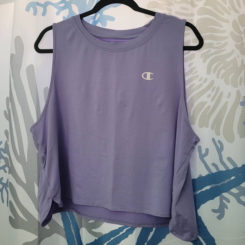 Champion cropped work out tank top